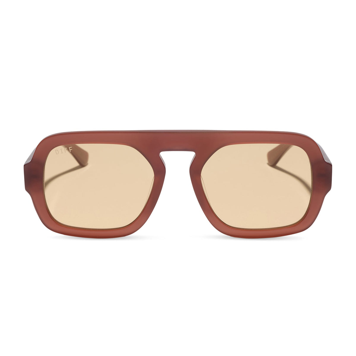 ALIX - TERRACOTTA + CHAMPAGNE TINT + SUNGLASSES
