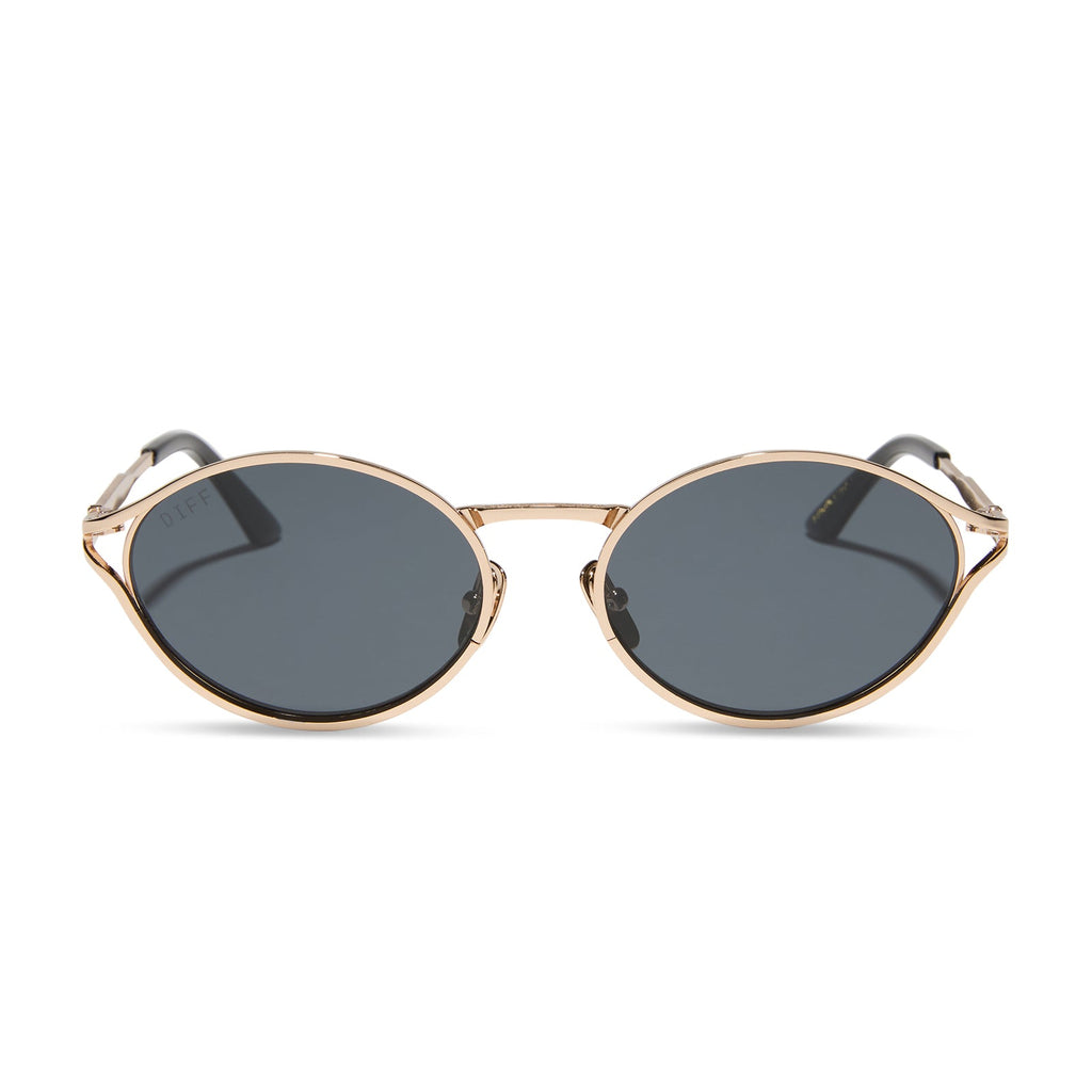 LIMONCELLO - GOLD + GREY SUNGLASSES